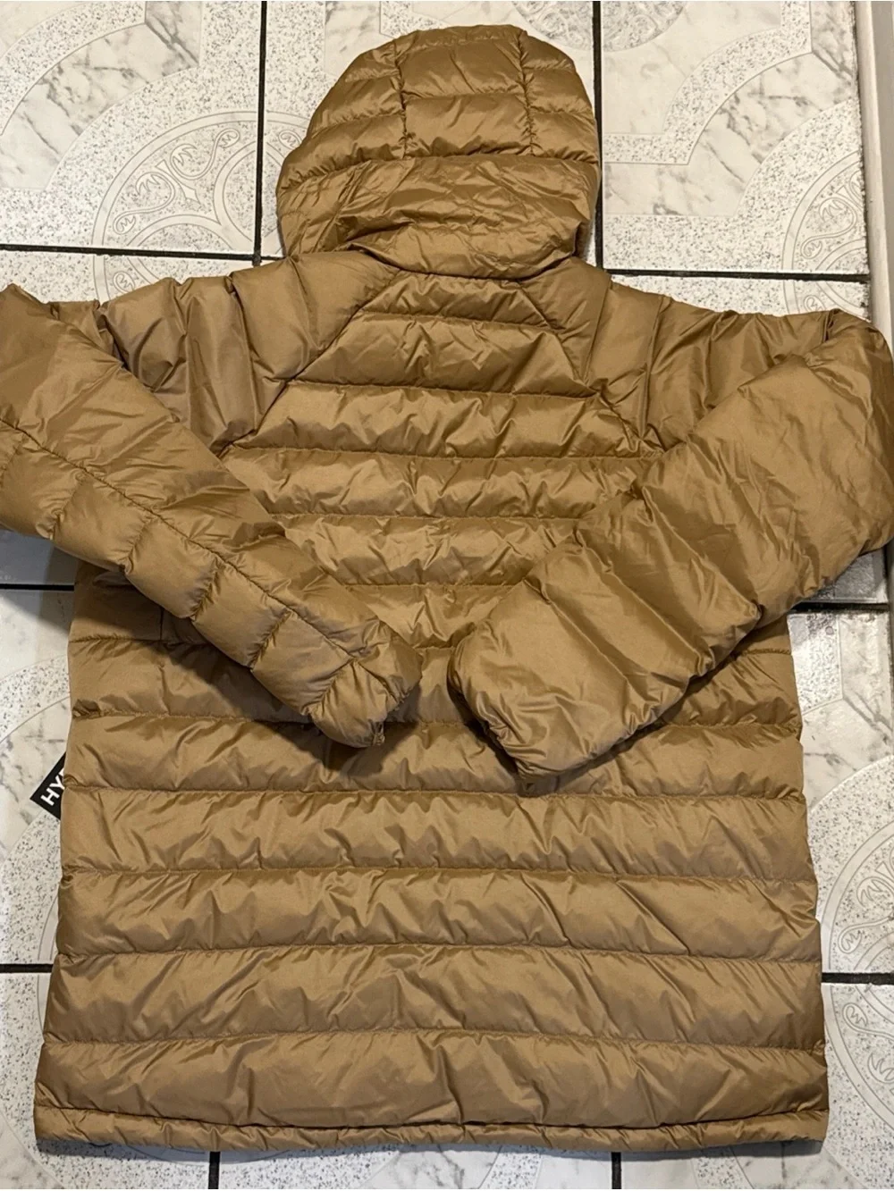 New Adidas Terrex XPERIOR Climawarm+ Down Hooded Jacket Men’s Size Large JL5561